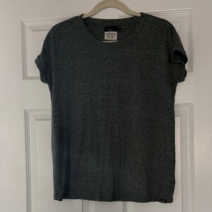 Prana Dark Green Heather Tee